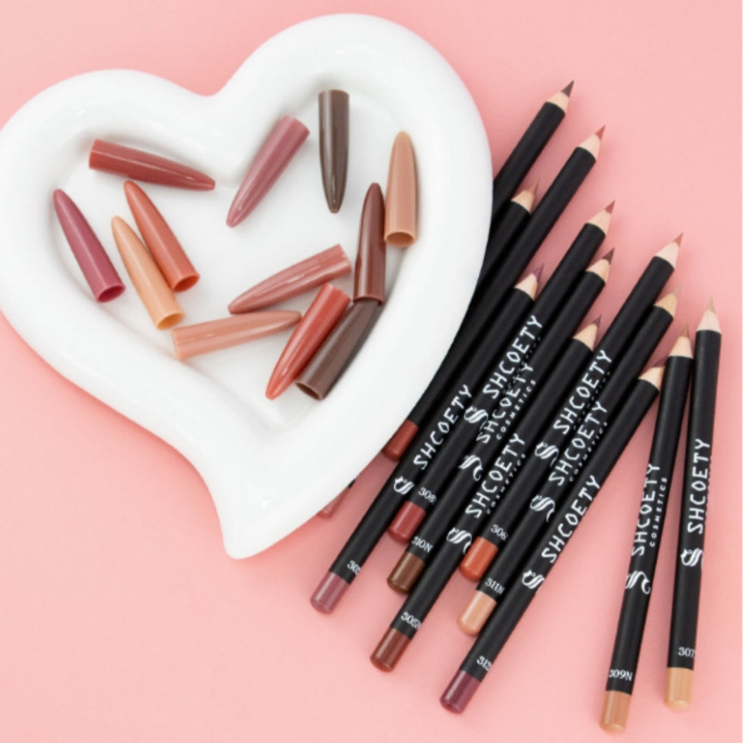 Matte Lipstick Lip Liner Suit Non-decolorizing Long-lasting Makeup