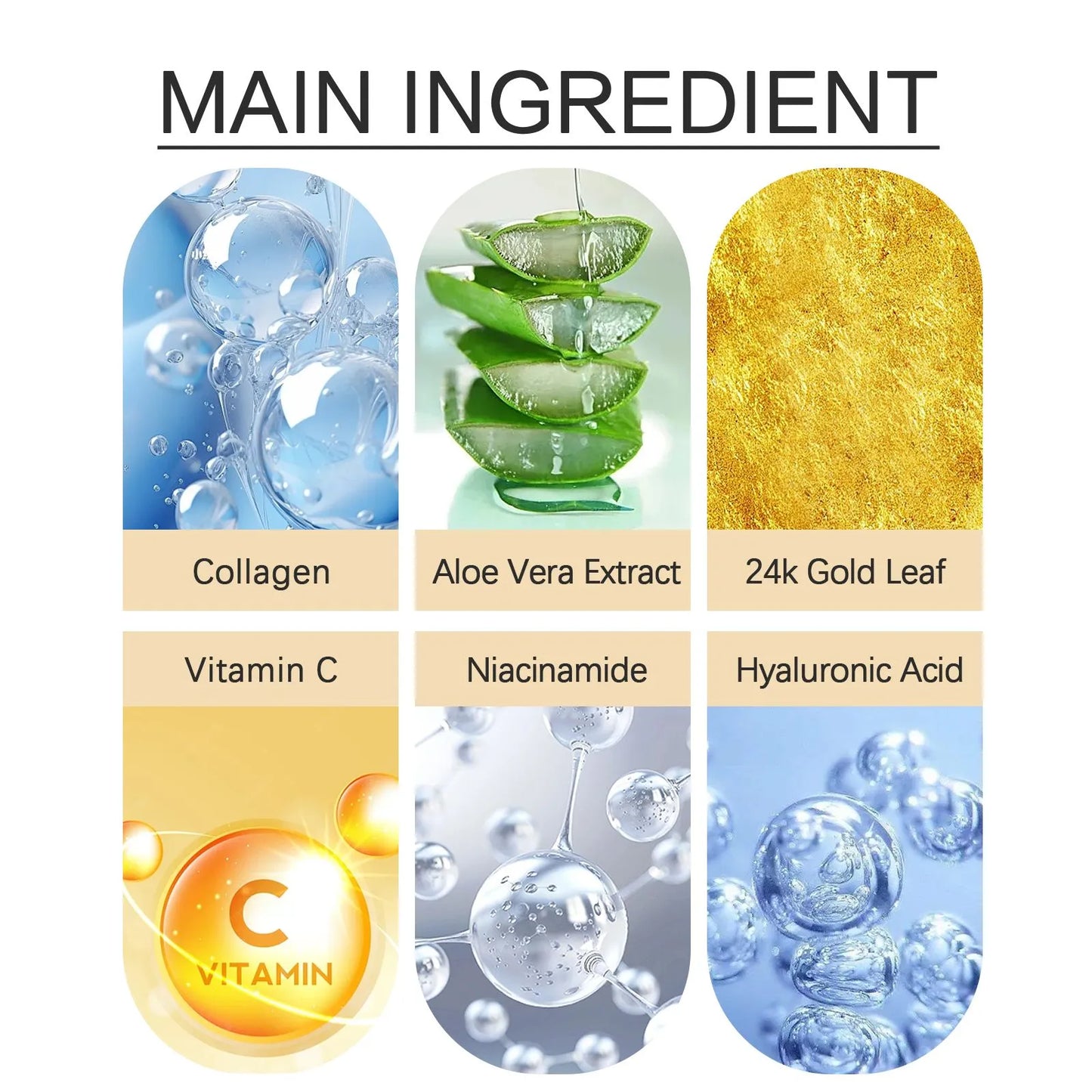 24K Hydro-Gel Under Eye Patches (Puffy Eyes + Dark Circles)