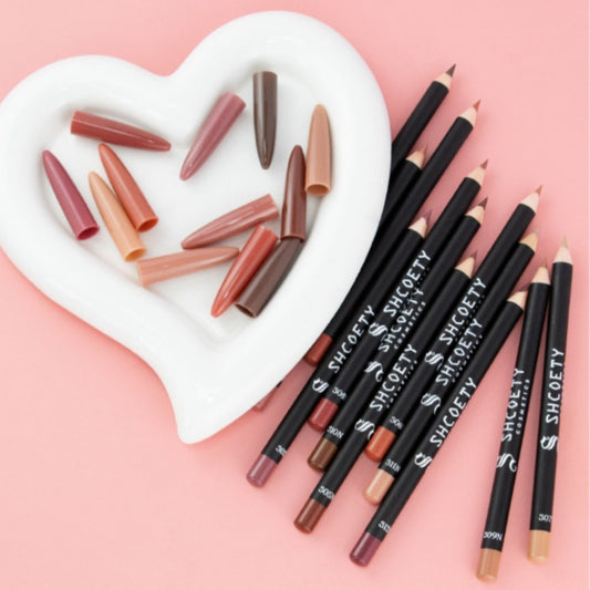 Matte Lipstick Lip Liner Suit Non-decolorizing Long-lasting Makeup