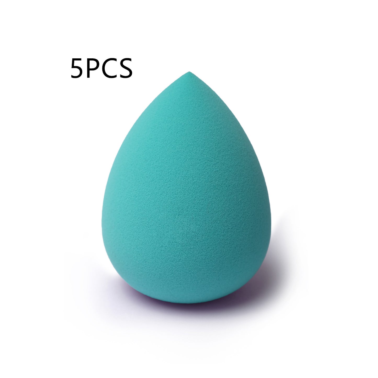 Solid Color Household Water Droplet Makeup Sponge Powder Puff