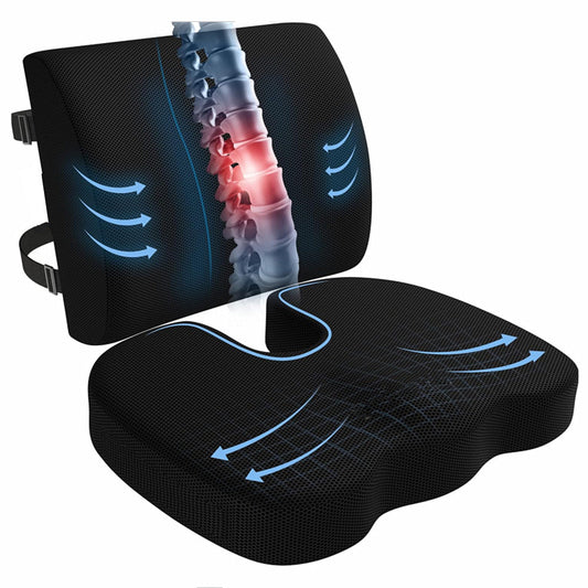 Ultimate Back Pain Relief Bundle - Complete Ergonomic System